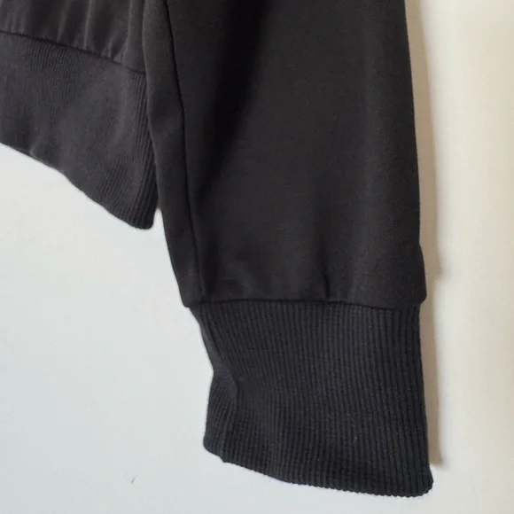 Rocawear Bling Rhinestone Zip-Up Jacket Black Mock Neck Size 1X Y2K - Picture 12 of 12